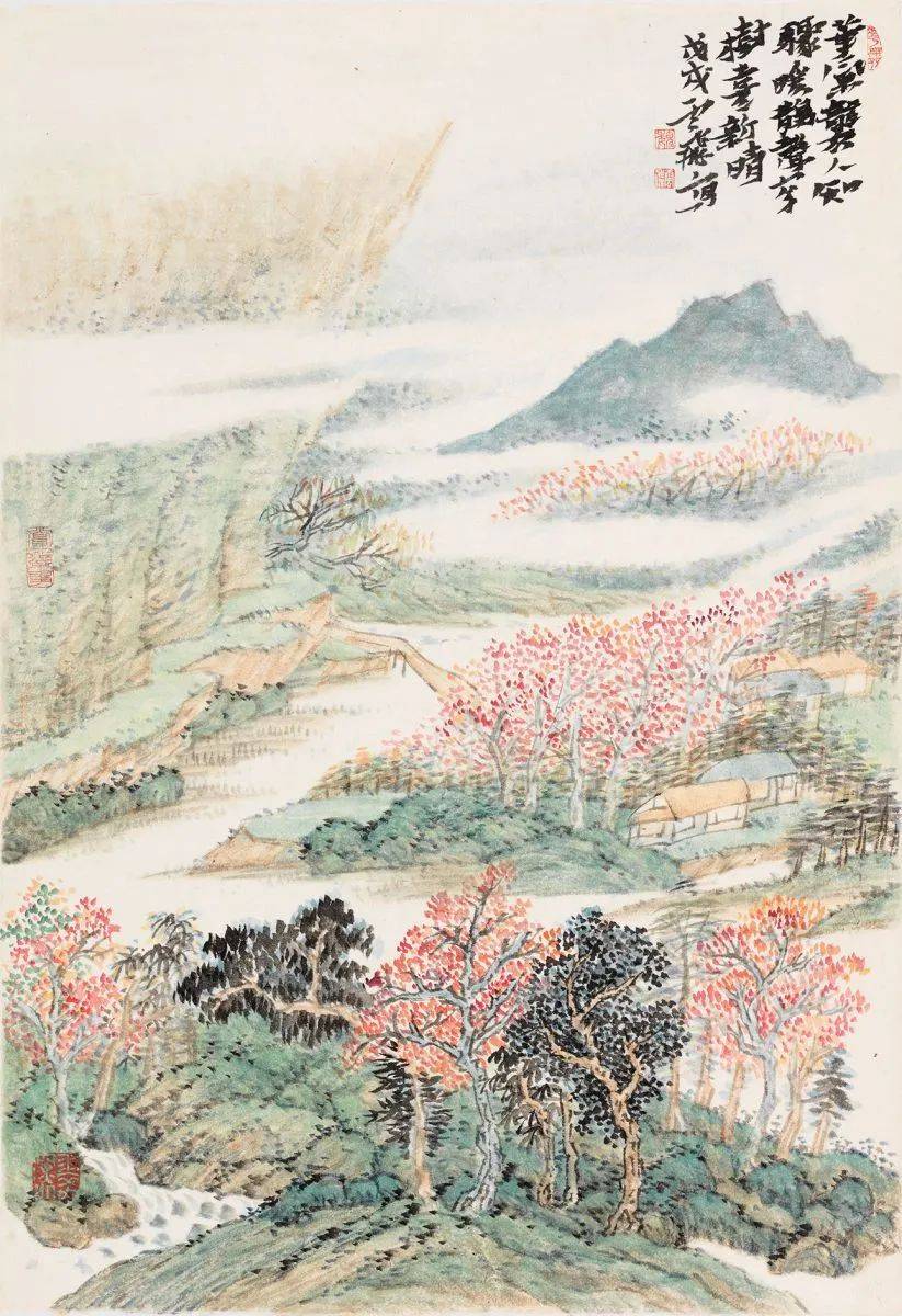 古韵幽深魏云飞山水画作品鉴赏