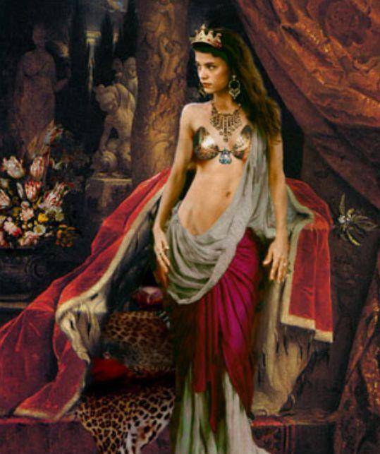 他们也更爱江山,可以为了江山亲手杀死心爱的女人,迦太基美女索福尼斯