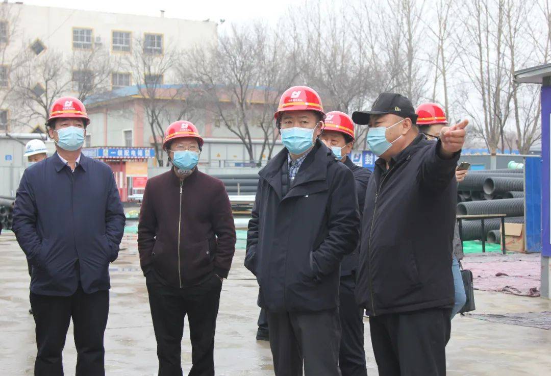 常务副县长丁磊到定兴三中调研