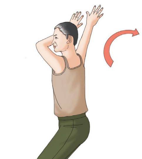 甩手:适合老年人的拉伸_运动_活动_上身