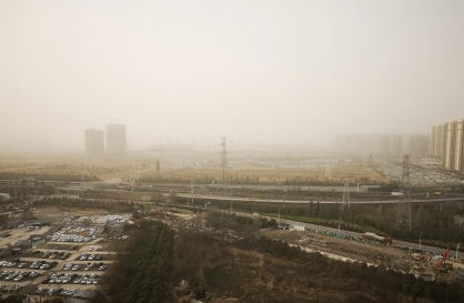 西安沙尘天气持续多地污染指数破500