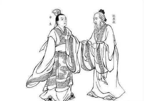 太子申生死后,他的两个弟弟重耳和夷吾不明原委,便从守地回到国都绛