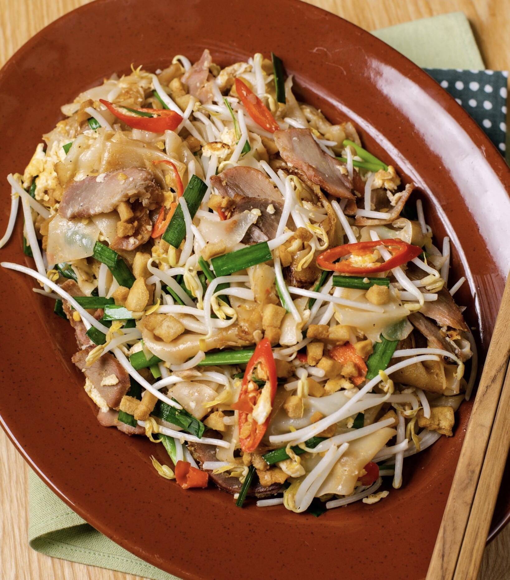 泰国美食猪肉鸡蛋辣炒河粉_全方位_需求_创业