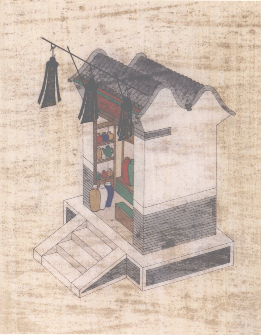 中国古代酒肆发展简史_唐代_规模较小_地方