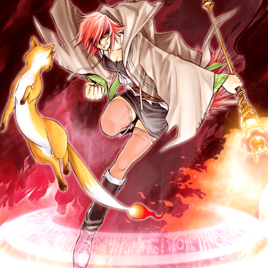 游戏王卡牌之炎灵使盛燃之下红莲业火的希塔