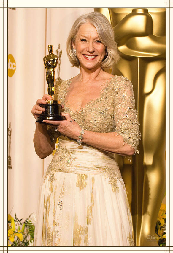 优雅与年龄无关,且看英国"影视女王"海伦·米伦的77年优雅人生_女人