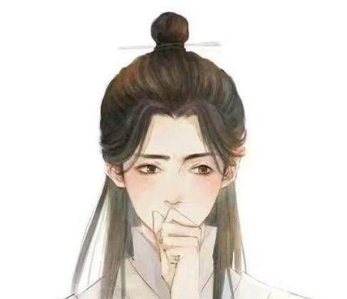 十二星座专属古风男子插画白羊座目光如炬双鱼座比女人还美
