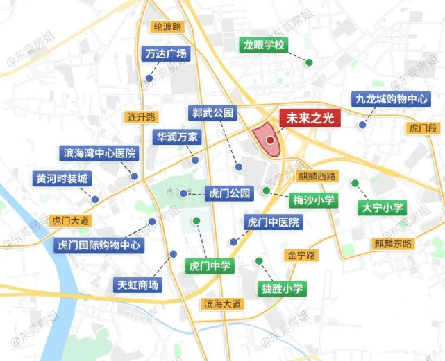 虎门公园地图图片