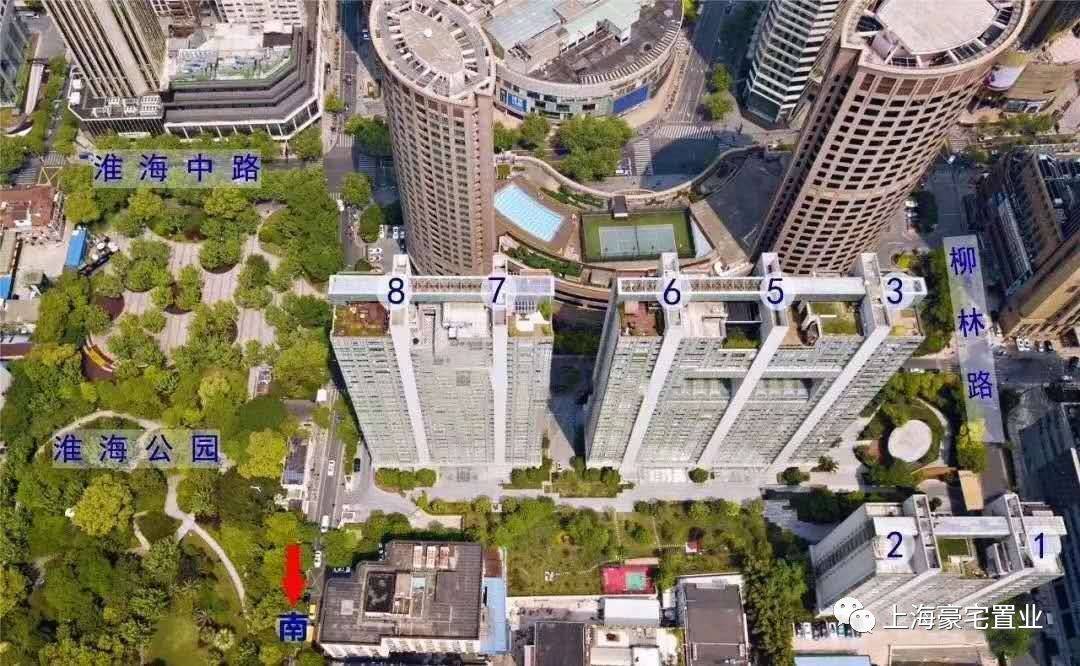 独家代理淮海晶华苑建面407平5室 售价5200万_配套_上海_主仆
