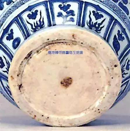 收藏陶瓷器看底足——元青花_的底部_元代_青花瓷
