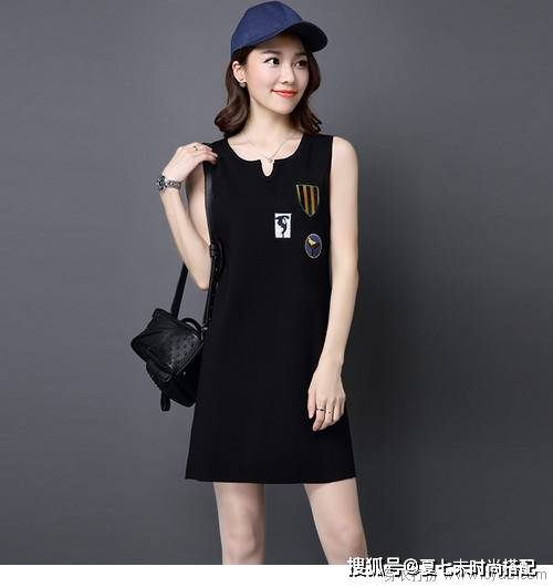 可美 别看针织背心套路深夏七末搭配它可美啊