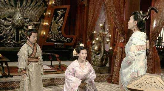 剧照:吕后,戚夫人,赵王刘如意无奈这个愚蠢的戚夫人