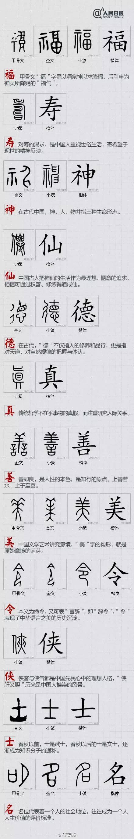 汉字 汉字之美--最美解析这些你熟悉的汉字