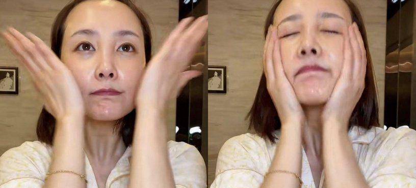 女神不仅是古装女神，李纯私下更是护肤达人，海豹鼓掌保养法太有画面
