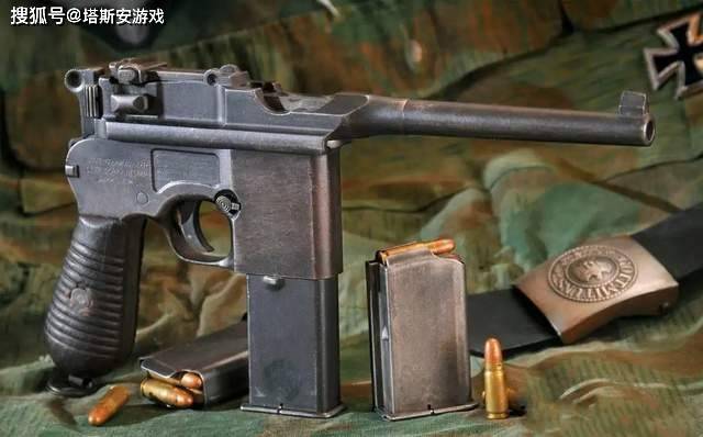 原创八大经典冲锋手枪毛瑟m1932是自动手枪的代表作