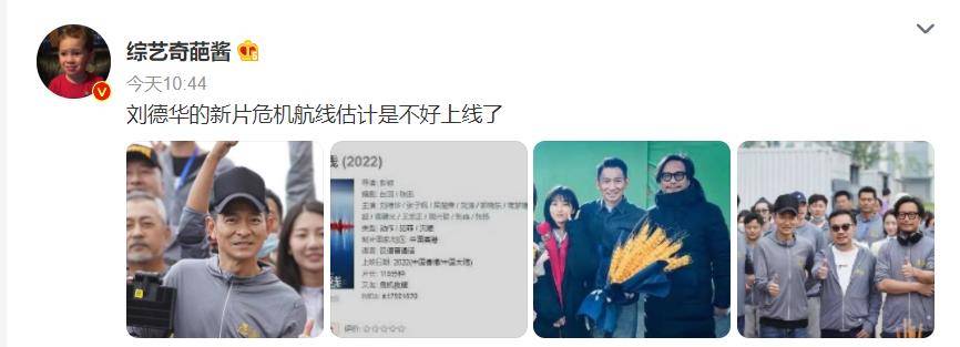 成本|曝刘德华电影《危机航线》或无法上映，3亿成本恐付诸东流