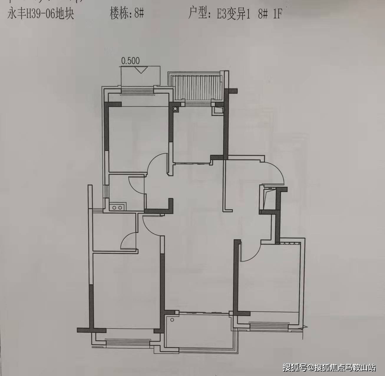 国贸梧桐原户型图图片