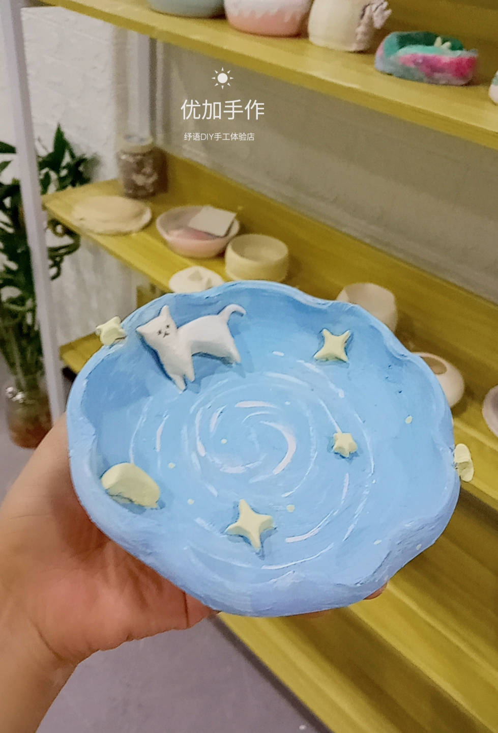 diy陶艺丨美翻上釉烧制后方可窥见的斑斓色彩