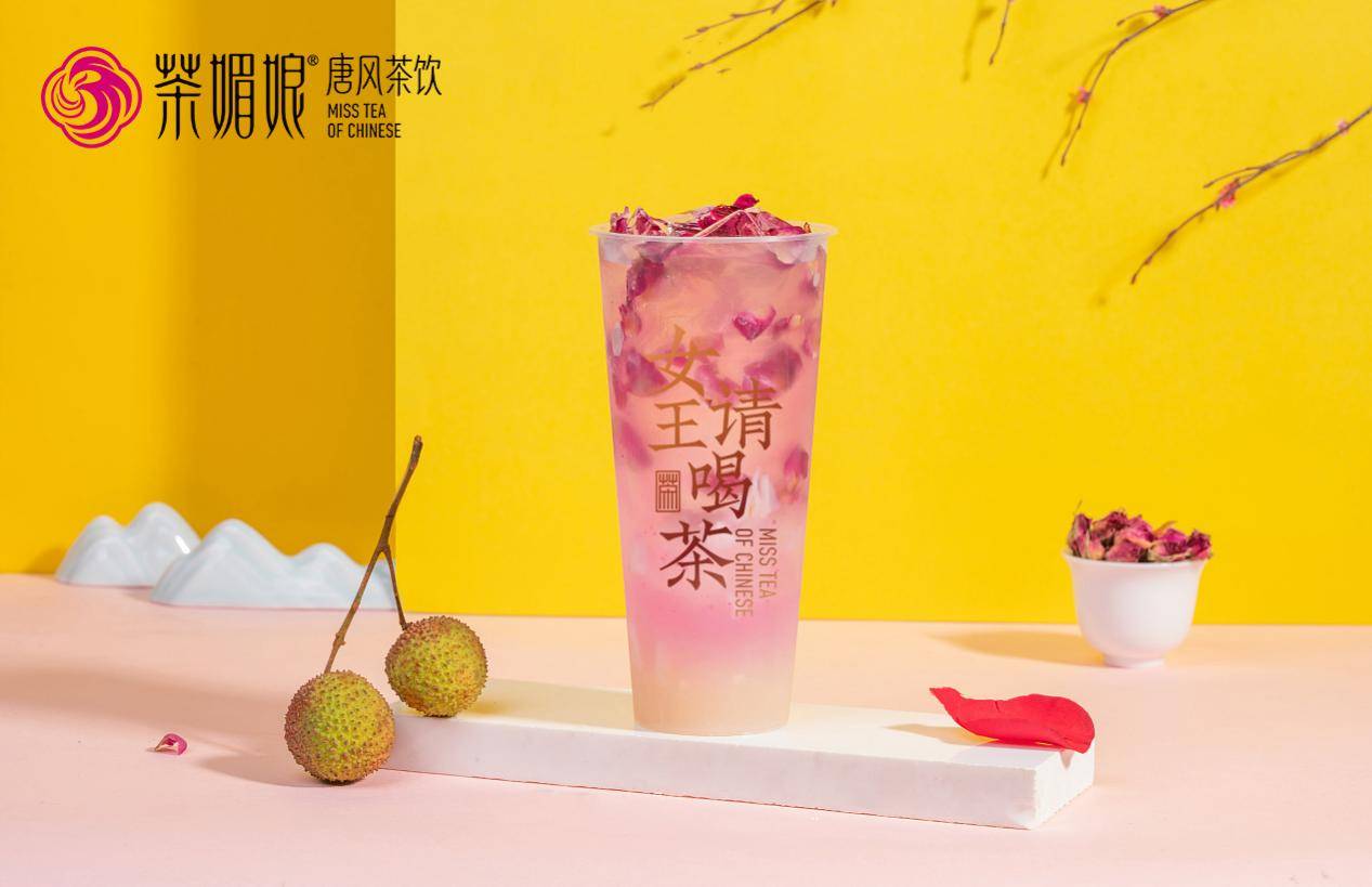 茶媚娘l传国风舞茶韵