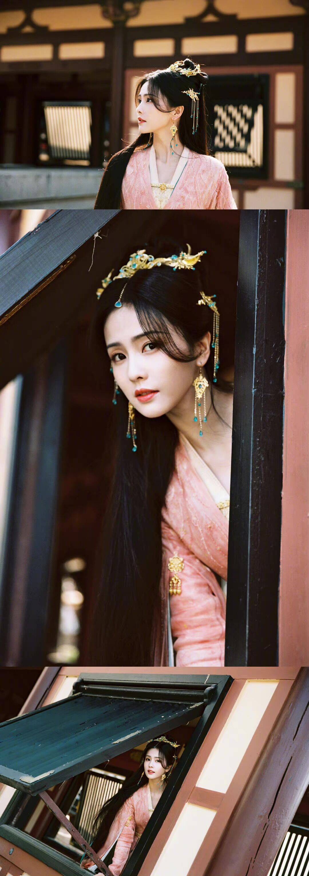 白鹿晒9宫格告别黎苏苏每一套造型都很出彩姐姐古装造型绝美