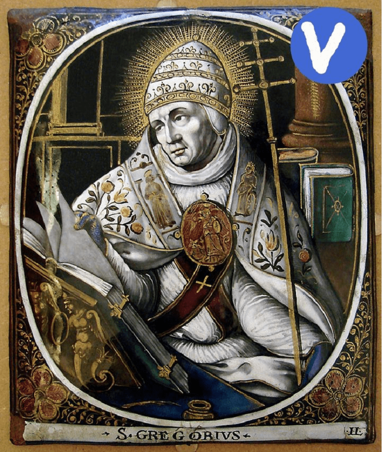 罗马教皇格里高利一世在欧洲中世纪的教会统治下,清规戒律要求人们在