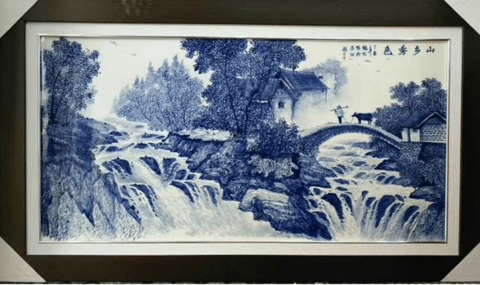 百年传承的民间绝技 南昌瓷板画精致堪比油画_江西_绘画_中国