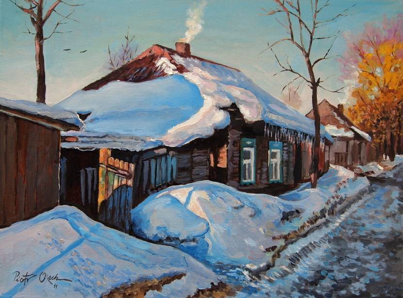 美国画家dreamnr乡村田园油画作品欣赏