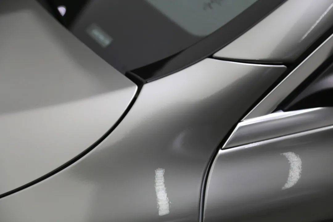 奔驰c全车改色贴膜液态金属银