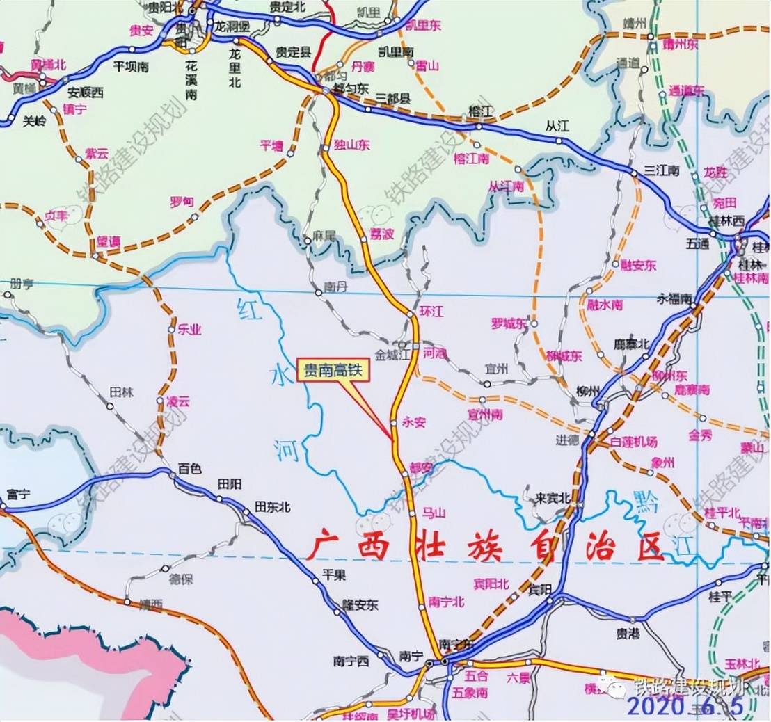 南寧在建3條鐵路進度更新今明兩年它們將建成通車