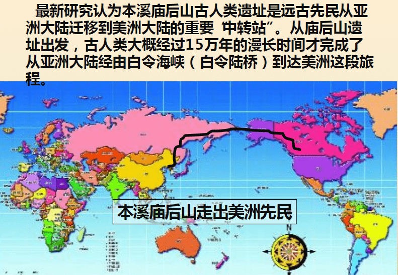 个区域承接点,中转站,一个古代人类从亚洲大陆向北美大陆迁移的承接点