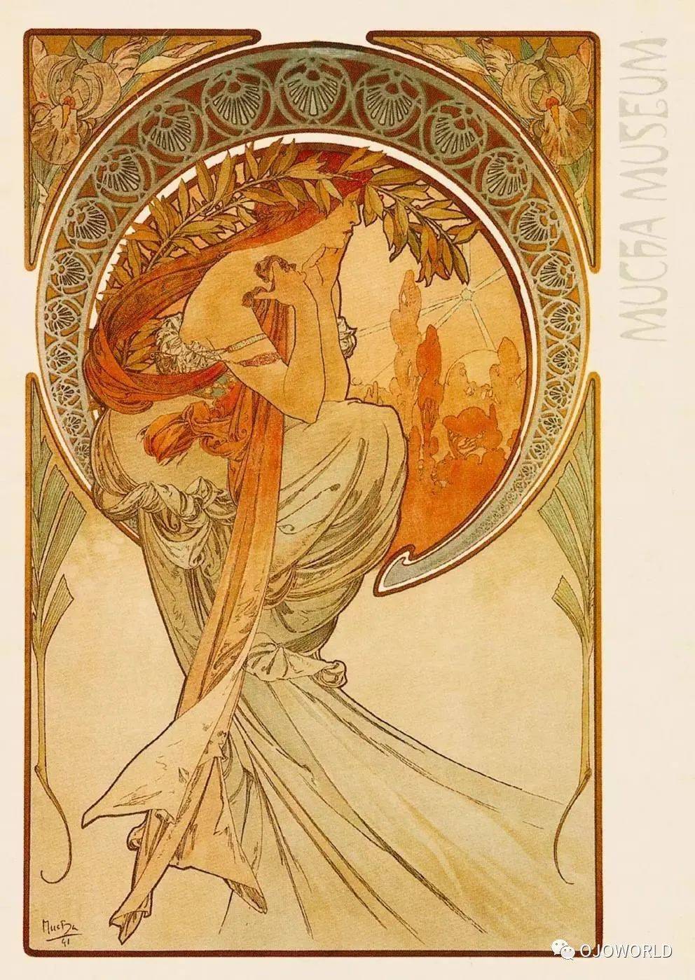 阿尔丰斯·穆夏 alphonse maria mucha_装饰_艺术_作品