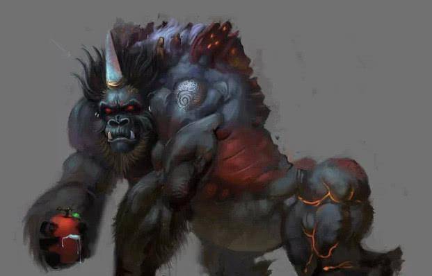 原创山海经星兽系列二十八星宿中的觜宿参宿