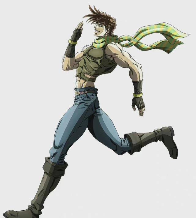 jojo动画10周年6jo同框3人同为195cm承太郎却显得最高