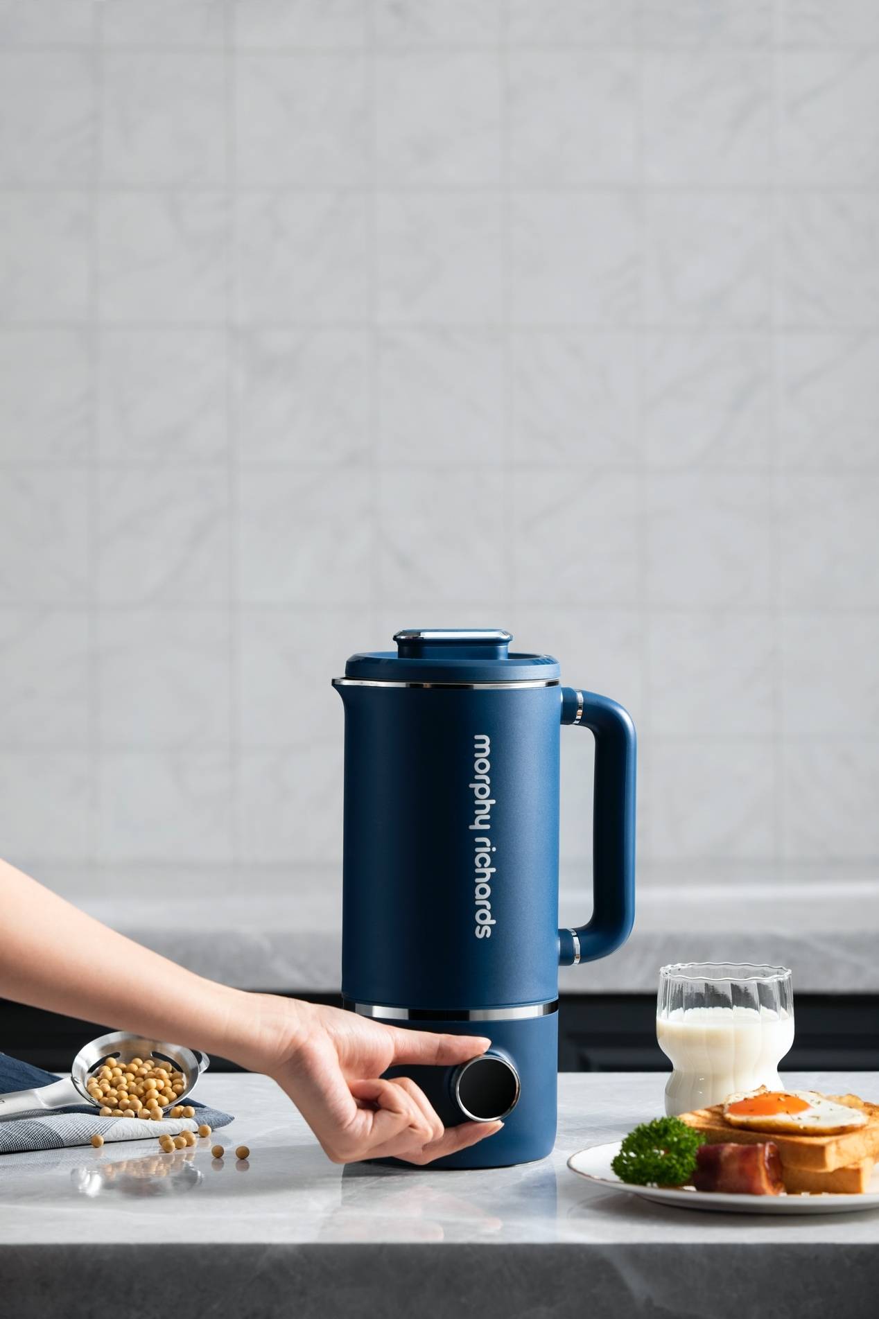 摩飞破壁豆浆机茶饮破壁智能切换20美味一键即得