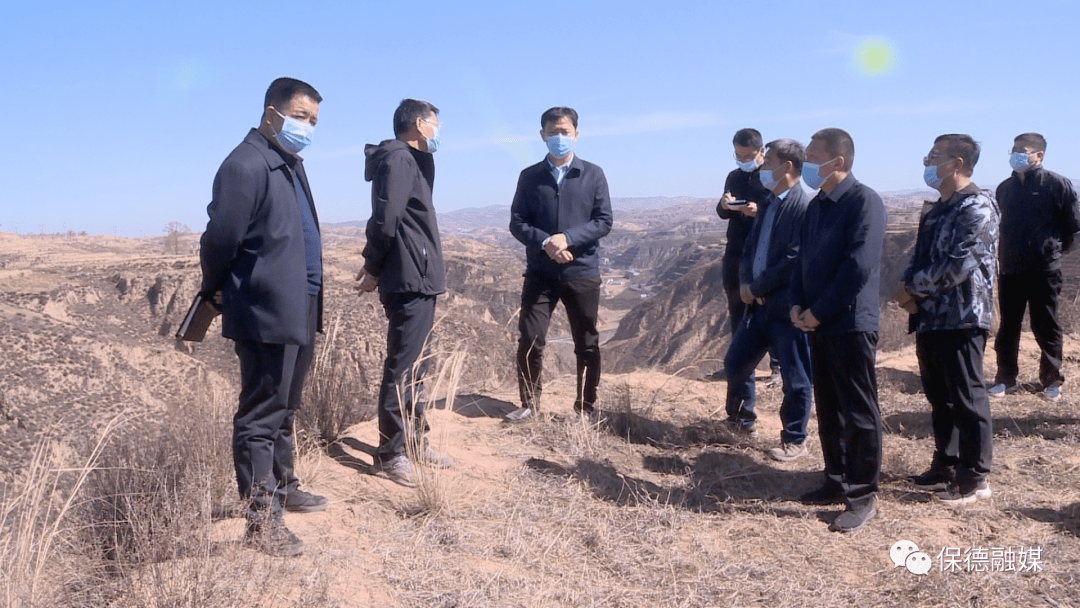 韩朝炜深入孙家沟镇调研植树造林等工作