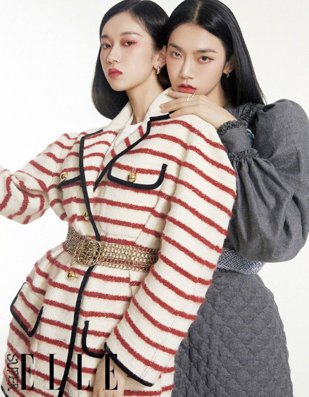 刘令姿曾可妮的星光妆火了超模身段变身冷艳高岭之花又a又飒