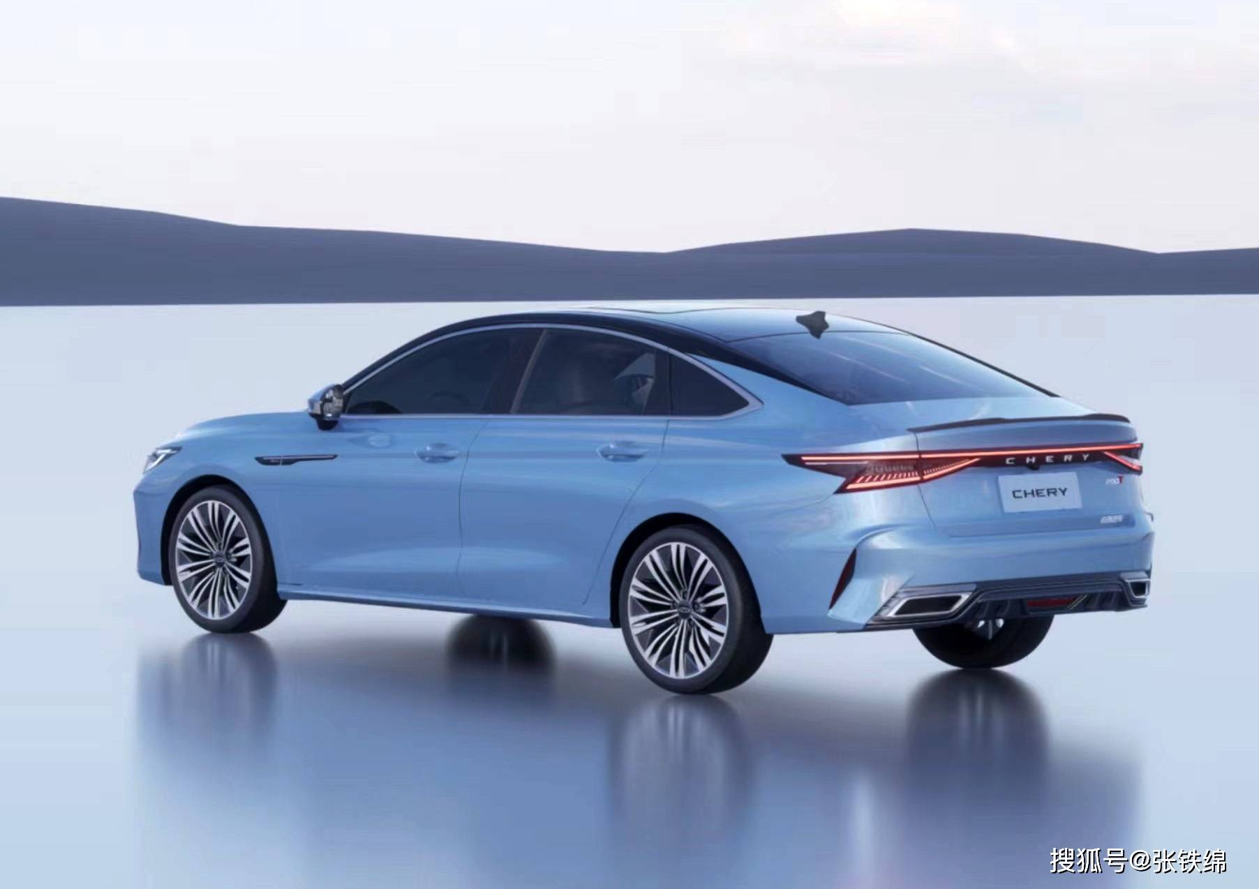 原创奇瑞m1e官图发布全新设计风格外观很年轻运动或命名艾瑞泽8