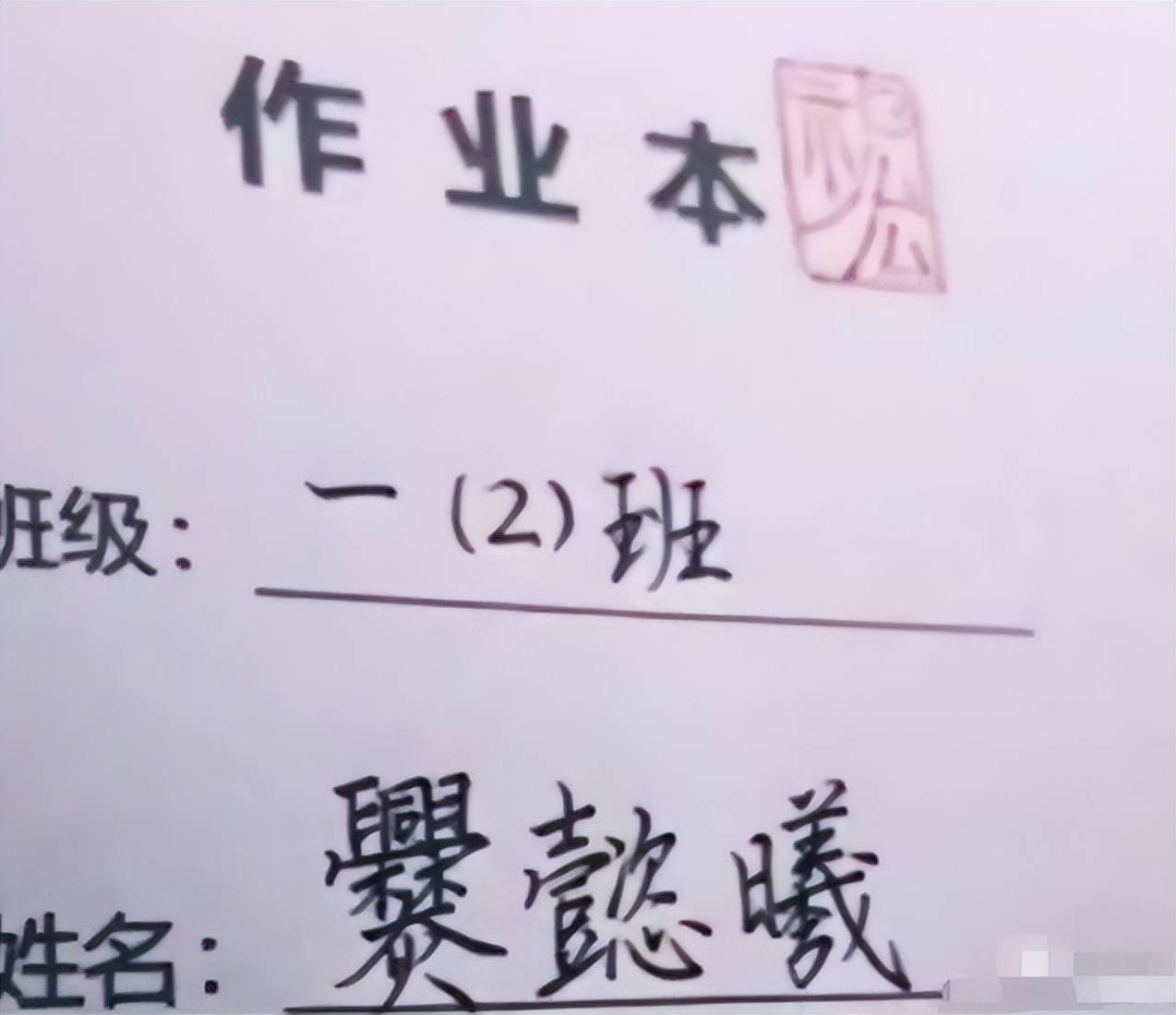 小学女生因姓名“极简”走红，连名带姓共2笔，老师直呼叫不出口