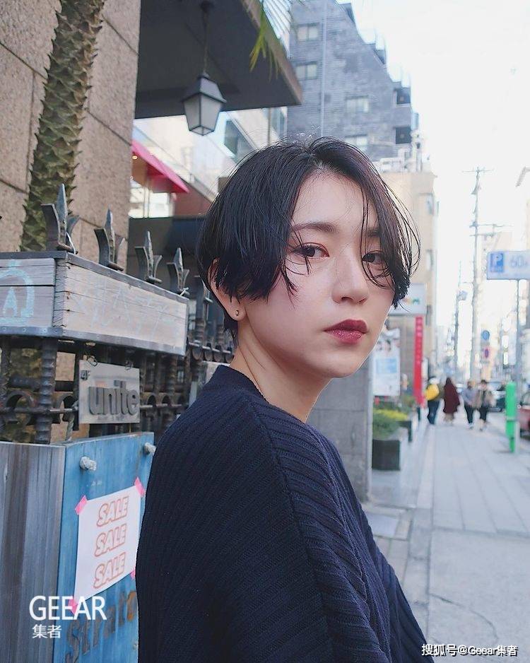 夏日的短发灵感,黑发的魅力不怕过时!_发型_变化_浏海