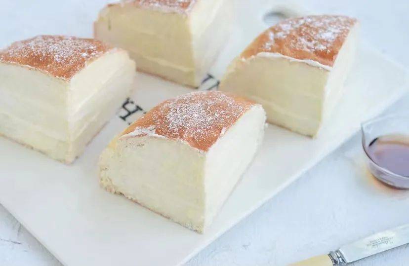 烘焙新宠面包宅家自制早餐软fufu雪山芝士包教程