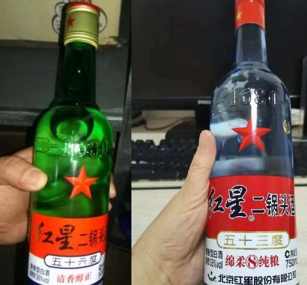 才知道,同是红星二锅头,绿瓶与蓝瓶的差距挺大,弄懂再买心有底_成本