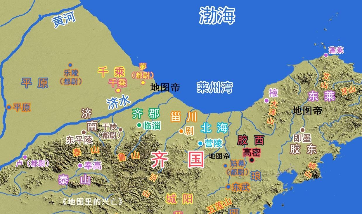 原创刘邦8个儿子长子刘肥封地齐国为何那么大