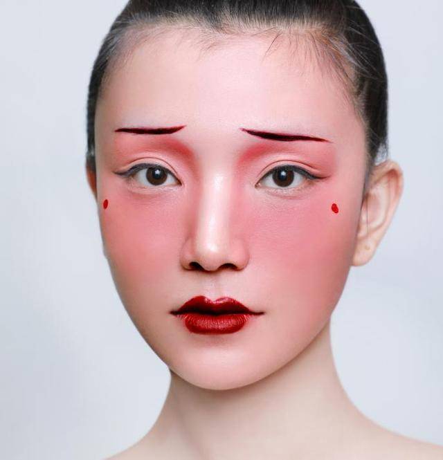 原创中唐时期女子的妆容是怎样的很多人都喜欢第一种我喜欢第三种