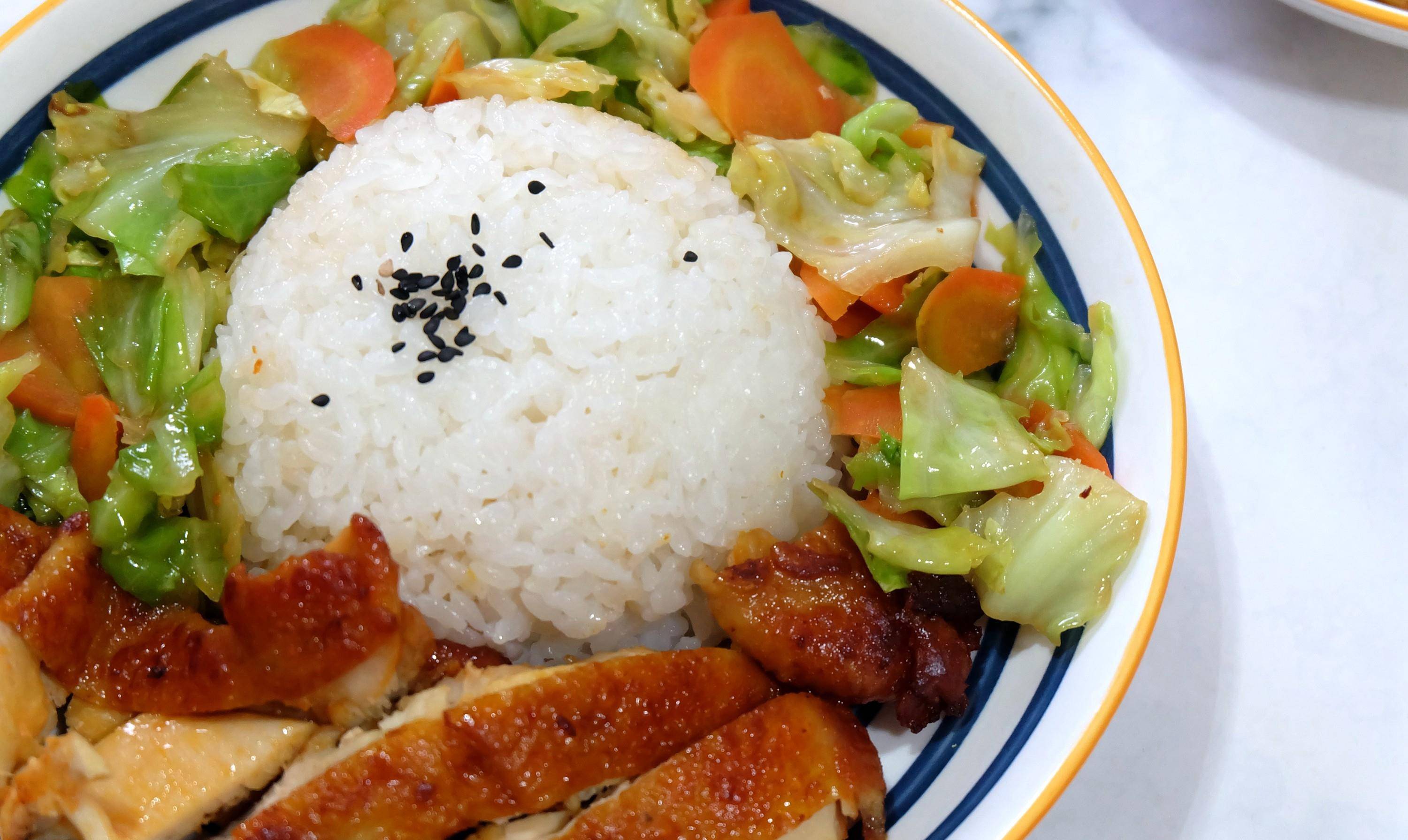 原创详细步骤教你做奥尔良鸡腿饭营养健康又好吃朋友比买的强