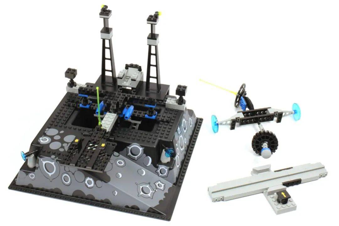 三十年前的经典1994年乐高复古套装6991单轨穿梭发射站详尽开箱