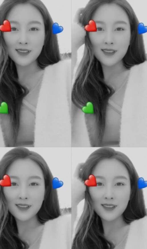 在视频的后面,嘎子哥还分享了郭珊珊的自拍,自拍角度下的妻子也是很