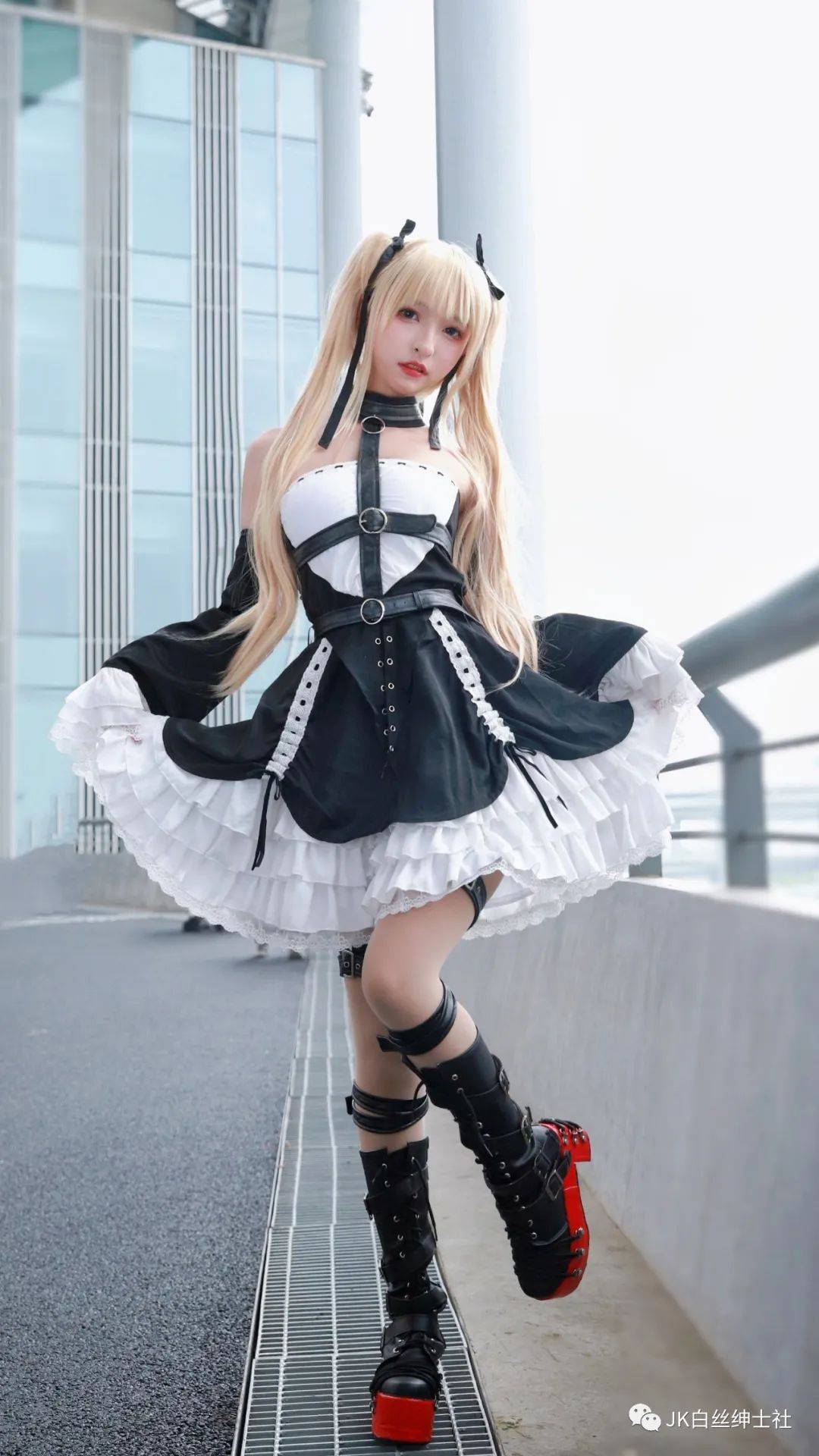 cos:金色双马尾玛丽萝丝cos正片@神楽坂真冬