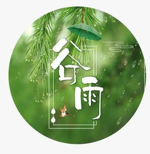 8张非常漂亮的谷雨快乐问候祝福语图片谷雨免打字朋友圈早上好问候