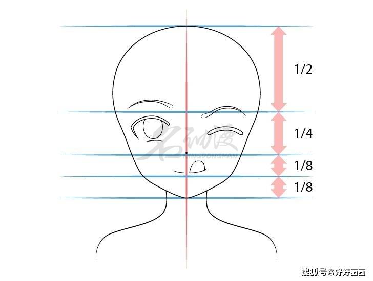 四种不同的动漫人物面部表情与舌头的画法技巧