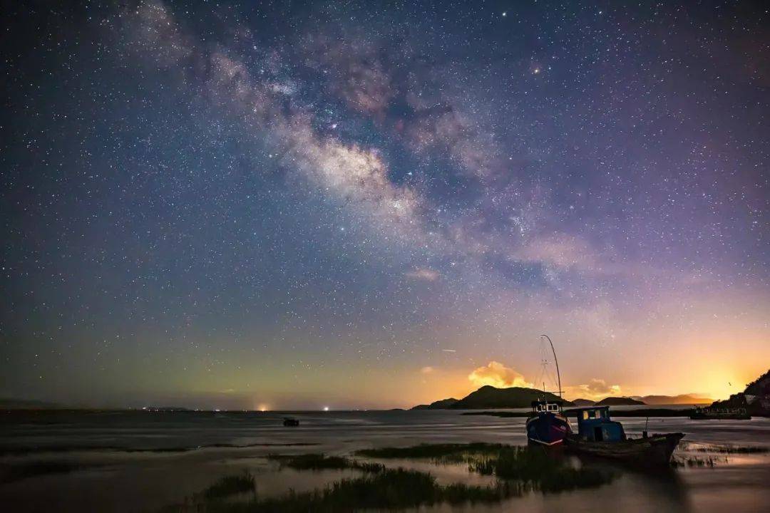 露营看晚星,相约春天里_薛宏_东海_茶园